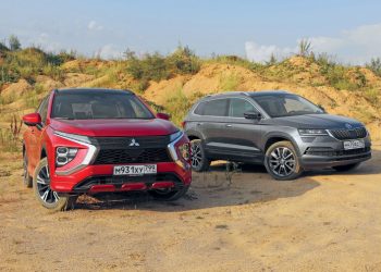 Митсубиси Эклипс Кросс или Шкода Карок: какой кроссовер купить в 2022?